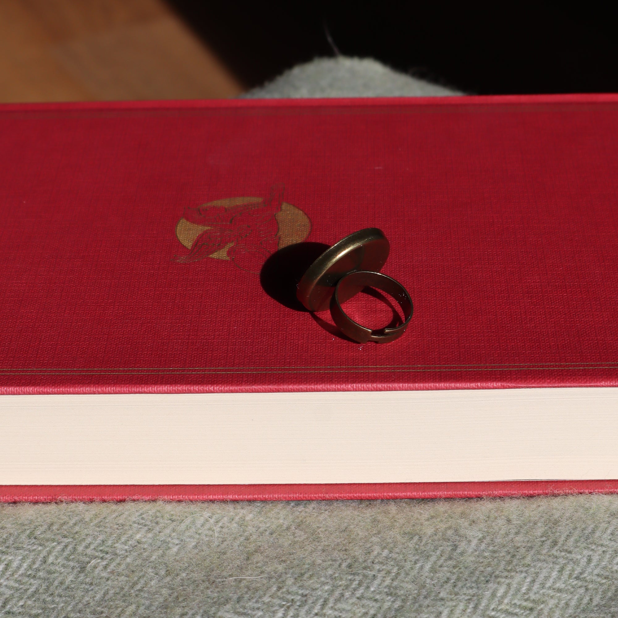 Anello con ciondolo ricamato Fildisogno - Fildisogno