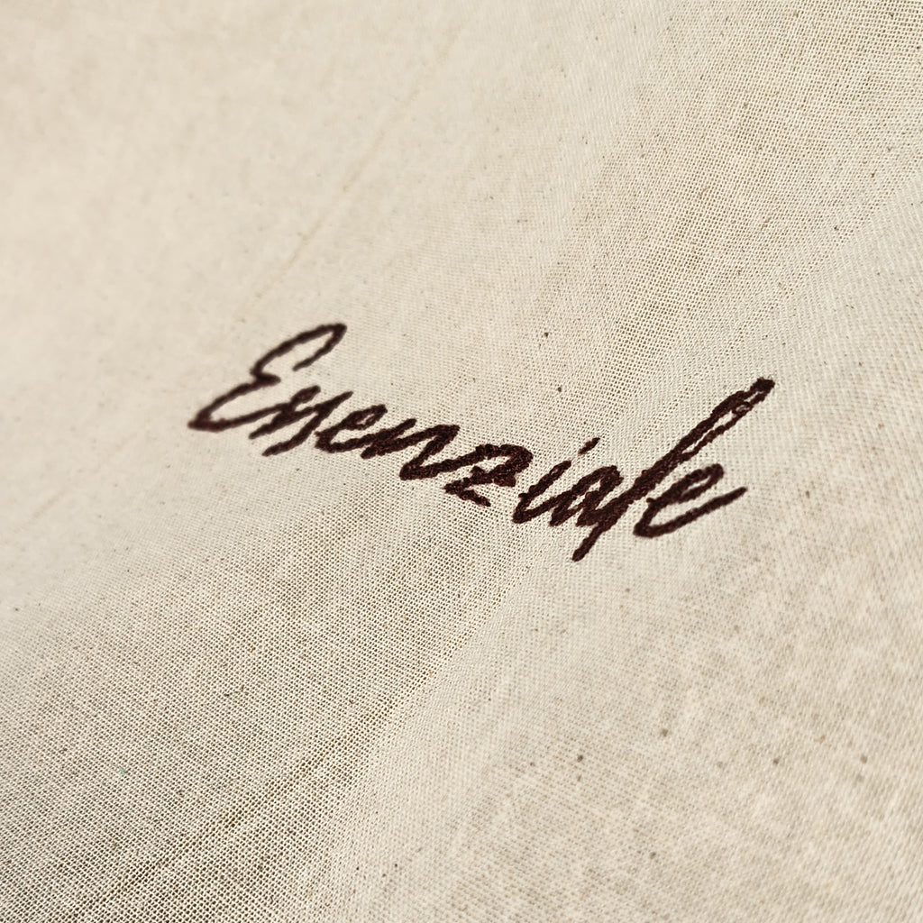 Borsa Tote Bag 100% cotone ricamata - Fildisogno